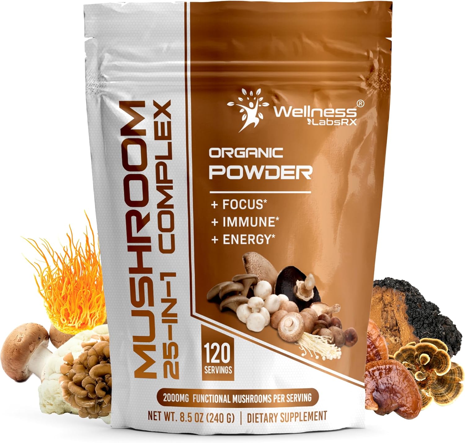 Ultimate Mushroom Boost - 25 Superfood Blend
