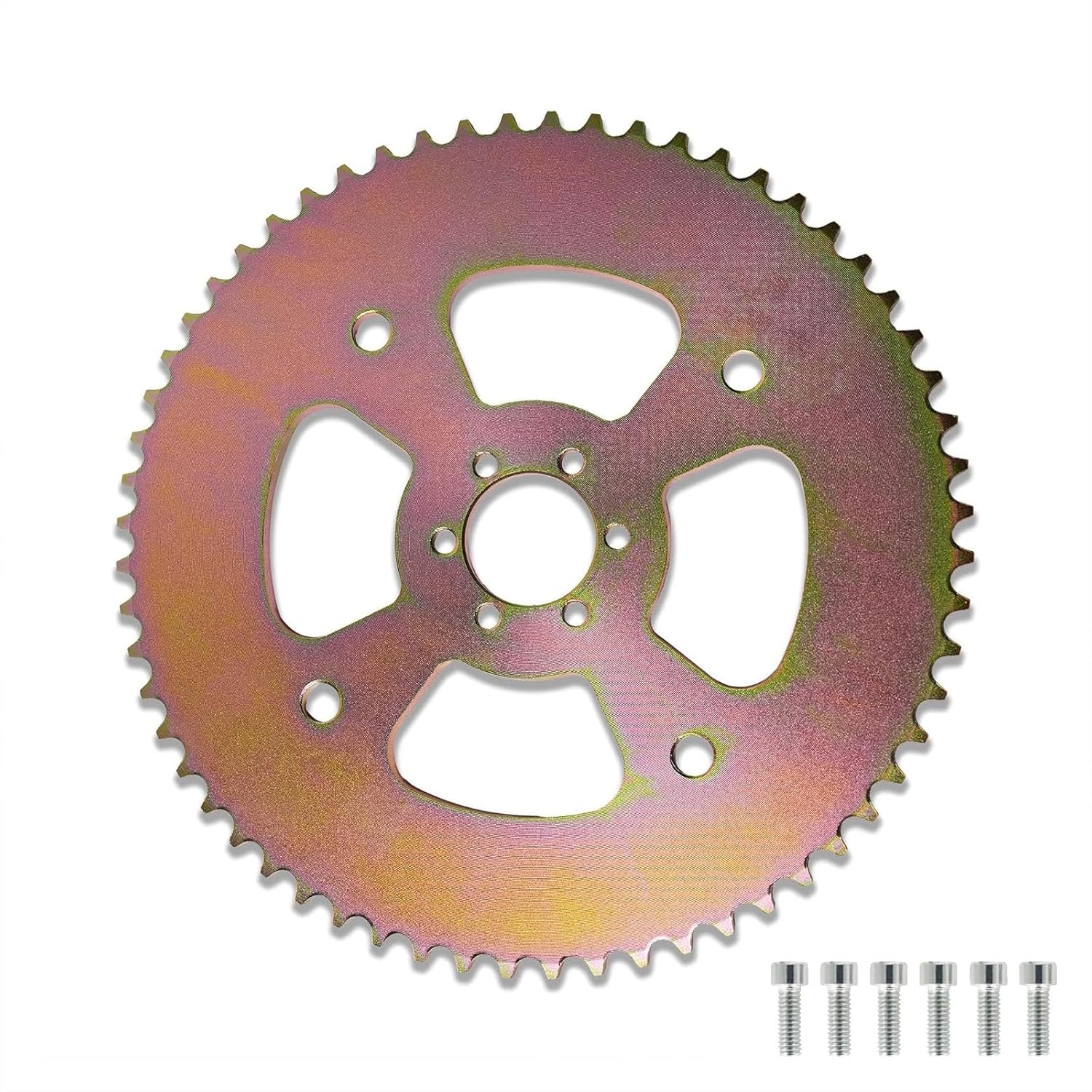 60T High Torque Rear Chain Sprocket for Mini Bikes and More