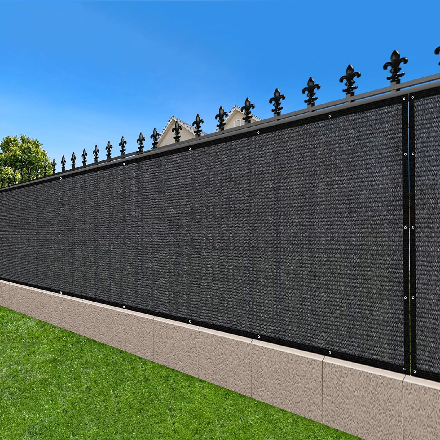 LOVE STORY 8ftx150ft Fence Privacy Screen for Outdoor Spaces