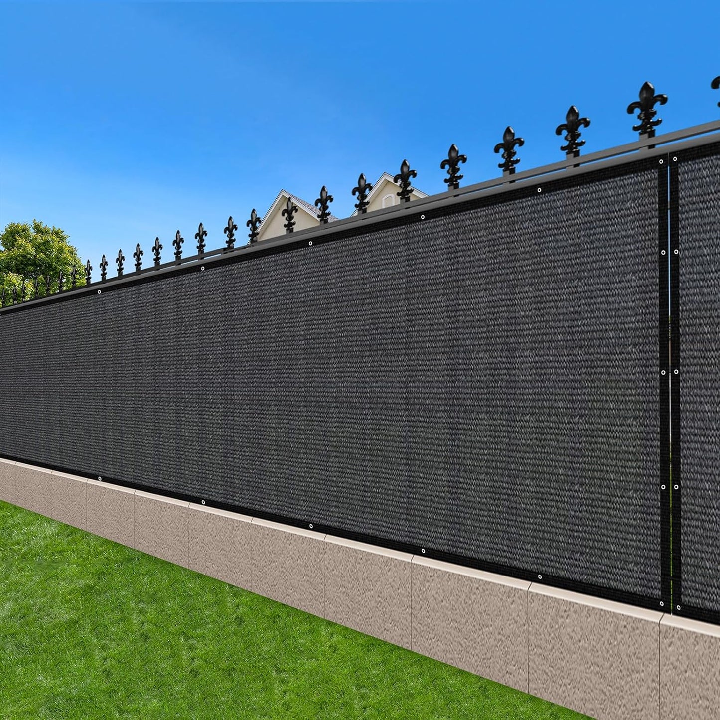 LOVE STORY 8ftx54ft Fence Privacy Screen for Outdoor Spaces