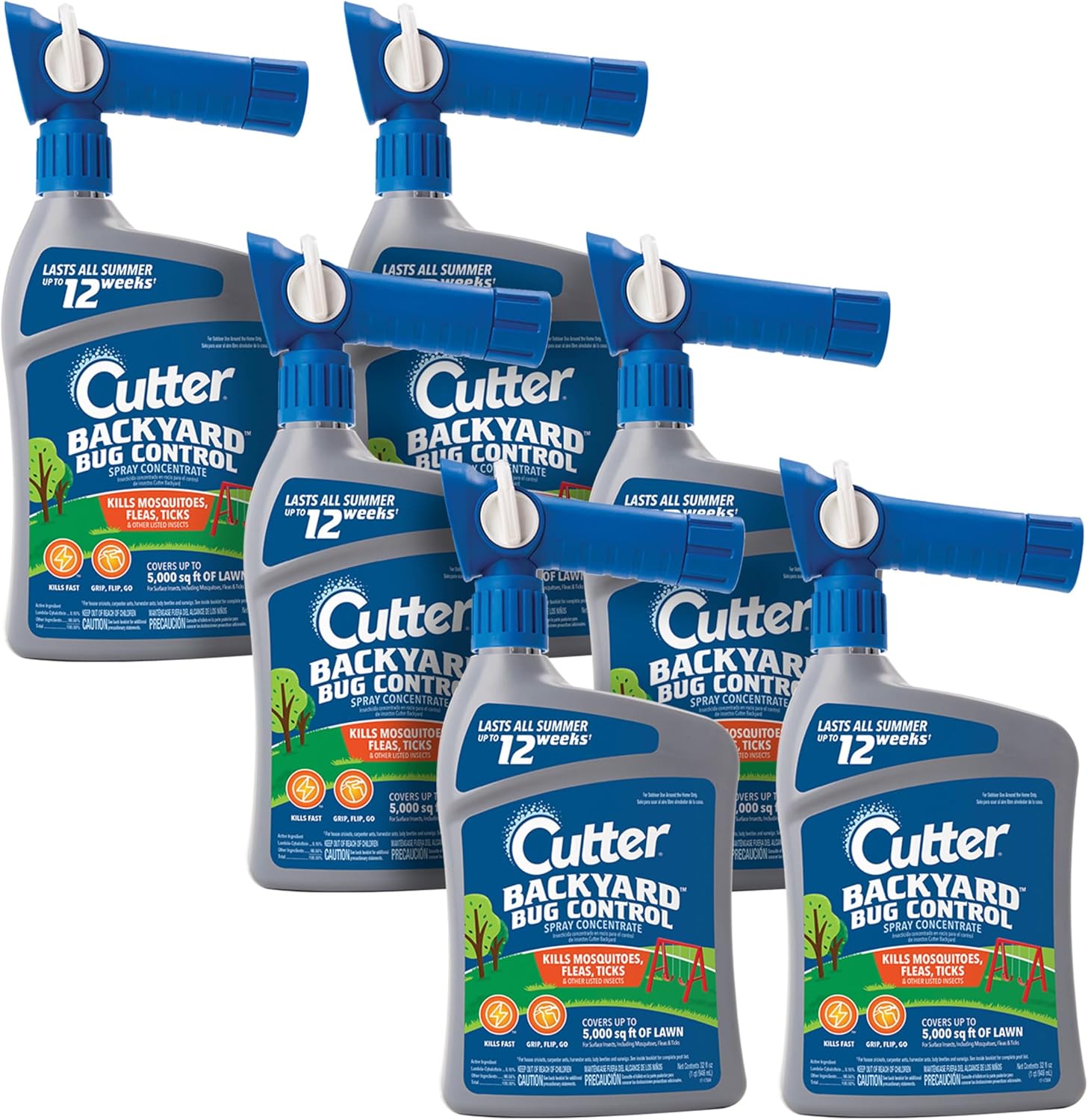 Cutter Backyard Bug Control Spray Concentrate for Fast Insect Kill