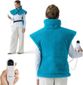 Heating Pad for Neck Shoulders and Back - Extra Large 24x33 Blue