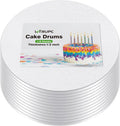 12Pcs 14 Inch Round Cake Drum Boards for Heavy Tiered Cakes
