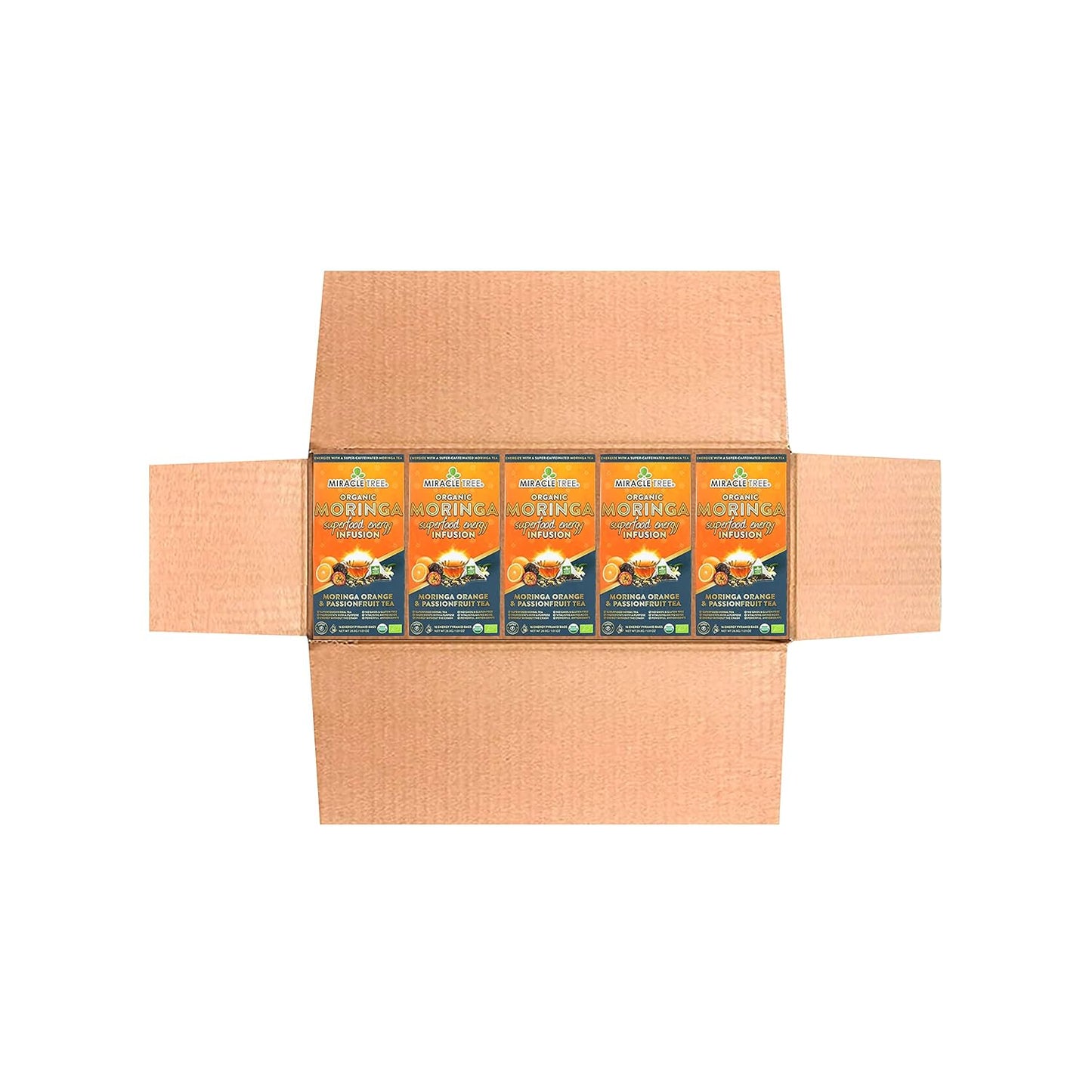 Moringa Infusion - Orange & Passionfruit | Super Caffeinated Blend