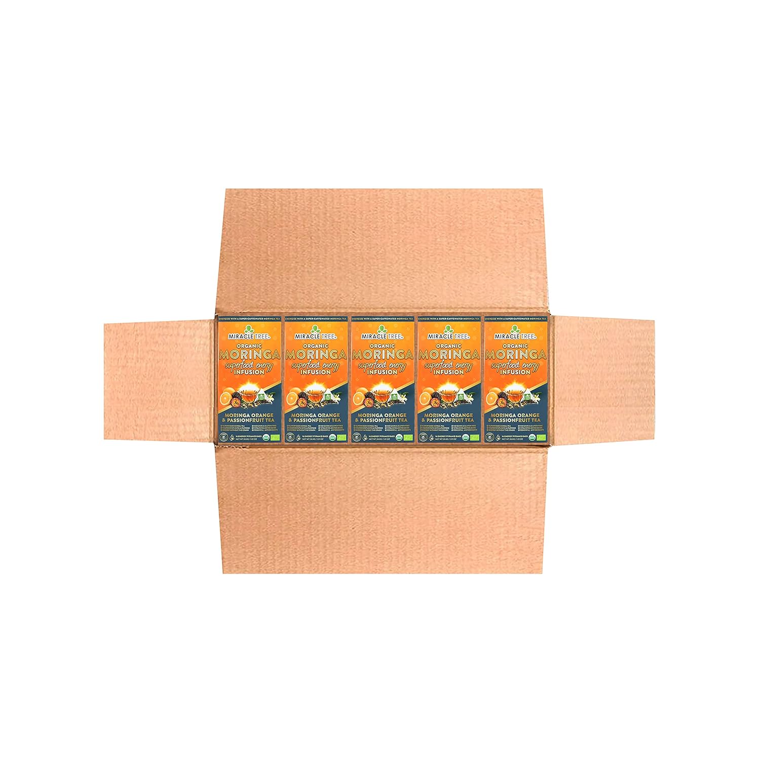 Moringa Infusion - Orange & Passionfruit | Super Caffeinated Blend