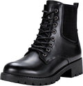 Vepose Women's 916 Ankle Boots: Stylish Combat Lace Up Booties