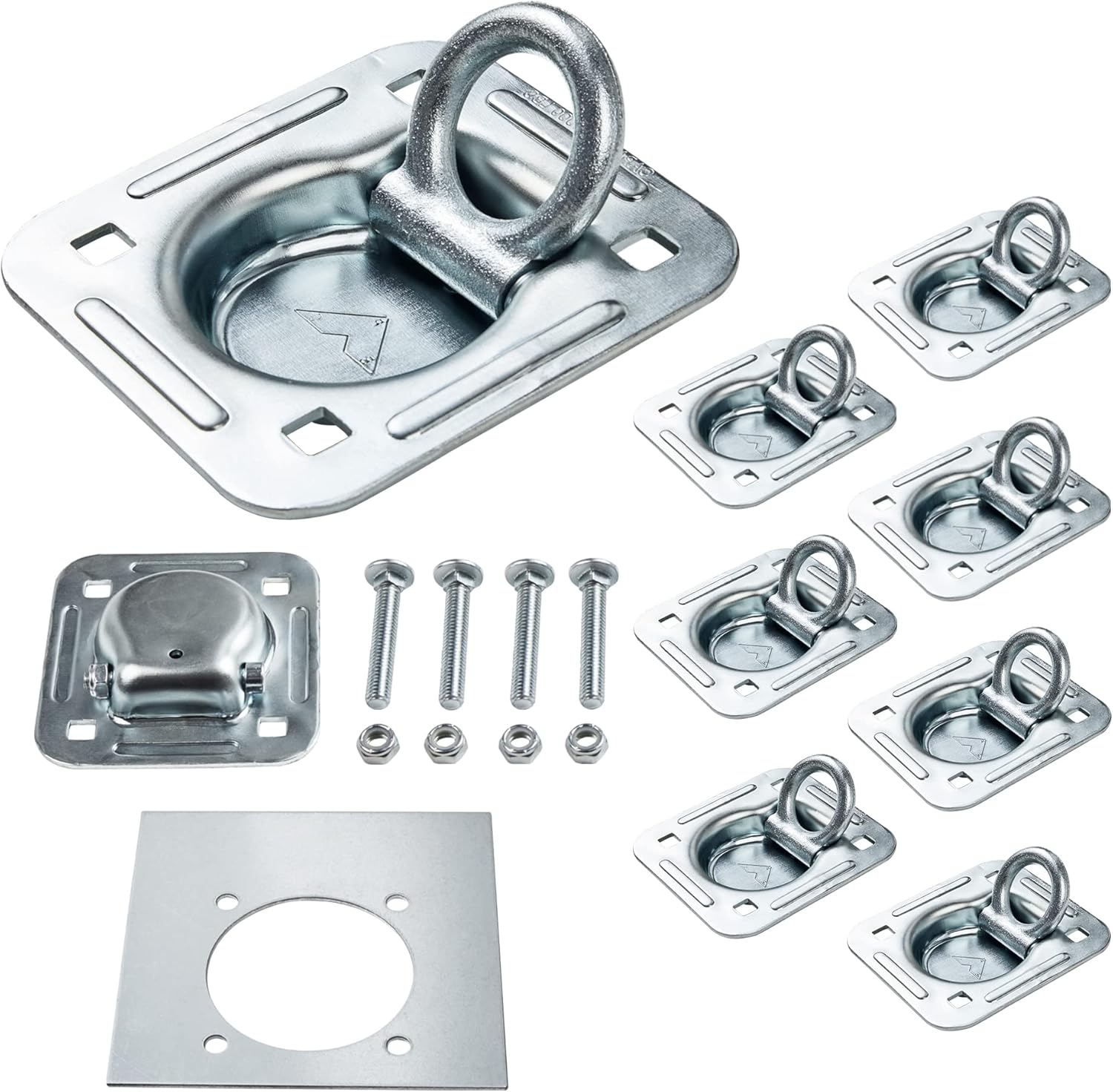 Lonffery Recessed D-Ring Tie Down Anchors for Heavy Duty