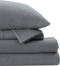 Softan Fleece Full Sheets Set 4-Piece - Deep Pocket Warm Sheets