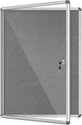 38x28 Enclosed Bulletin Board for Secure Display of Notices