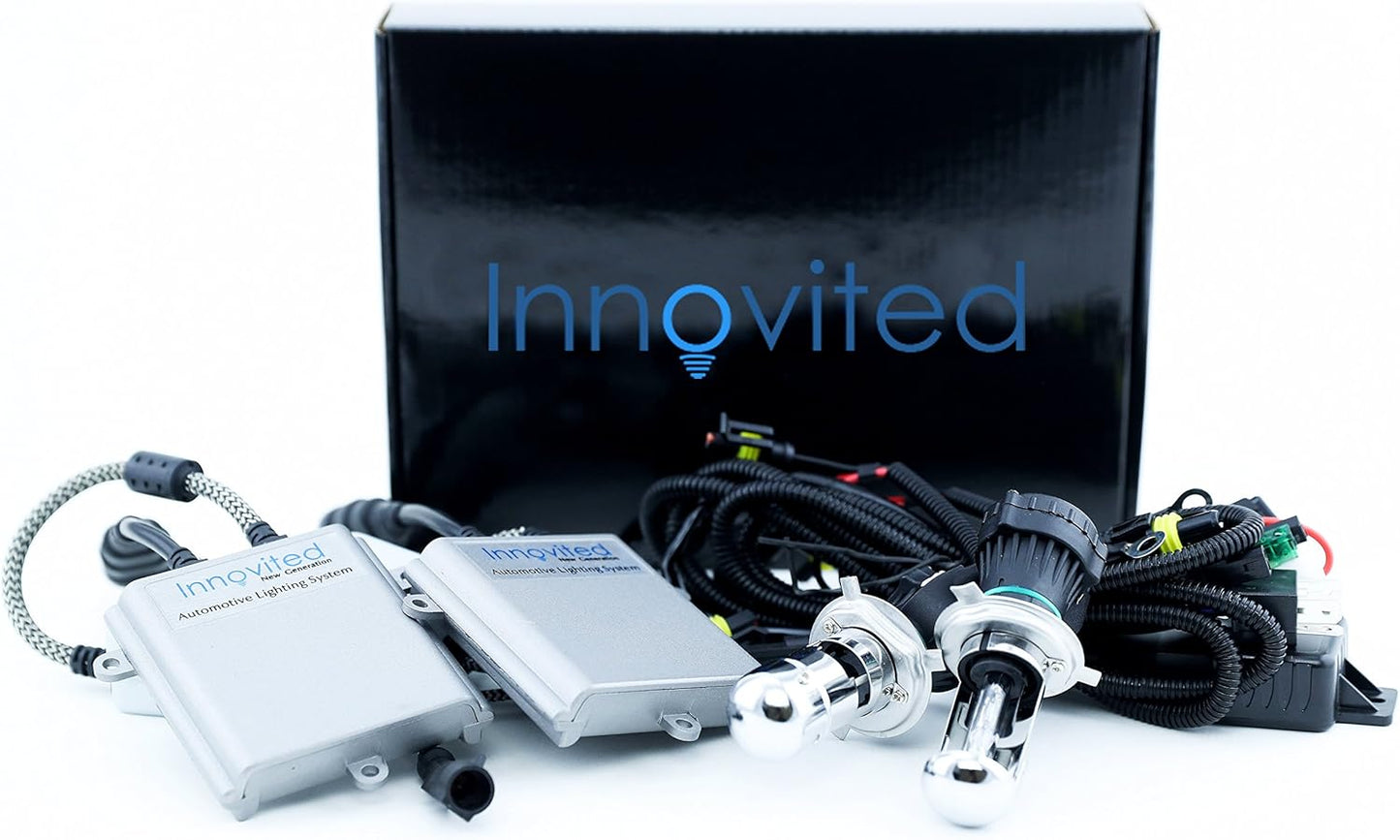 Innovited H4-3 9003 8000K Bi xenon Bulb Bundle with Ballast