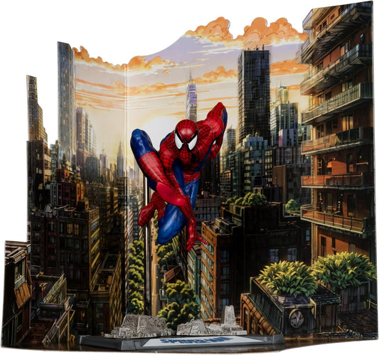 Marvel Spider-Man Pose Figure - 1:10 Scale Scene!