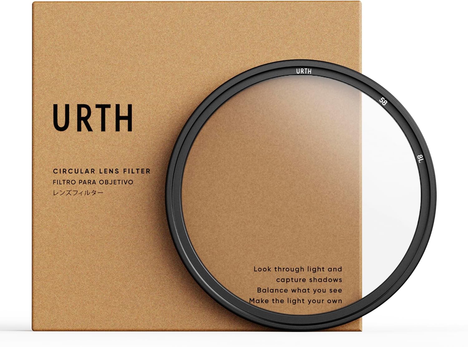Urth 58mm UV Lens Filter for Enhanced Image Quality and Protection