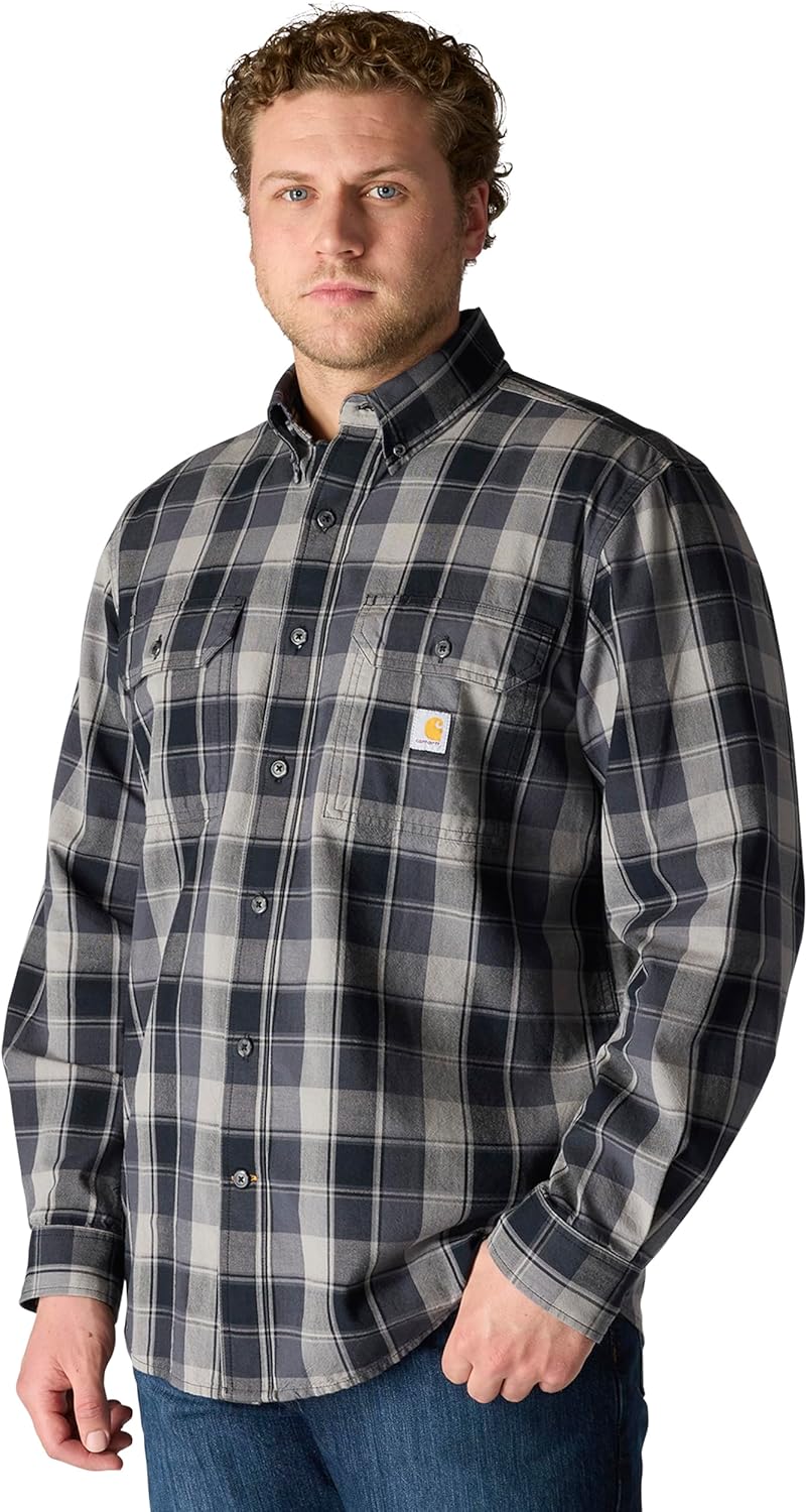Carhartt Men's Loose Fit Midweight Chambray Long-Sleeve Shirt Review