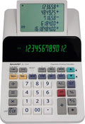 Sharp El-1501 Compact Cordless Paperless Printing Calculator