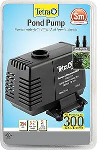 TetraPond Water Garden Pump for Waterfalls, Filters, and Fountains
