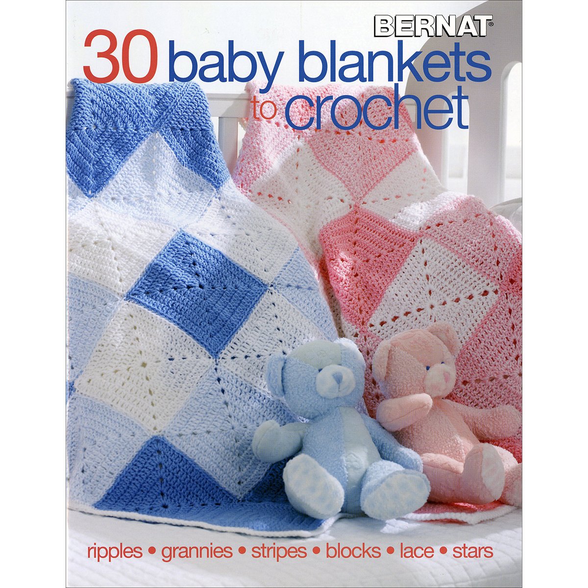 Bernat Baby Blanket Crochet Kit - 30 Adorable Designs & Techniques