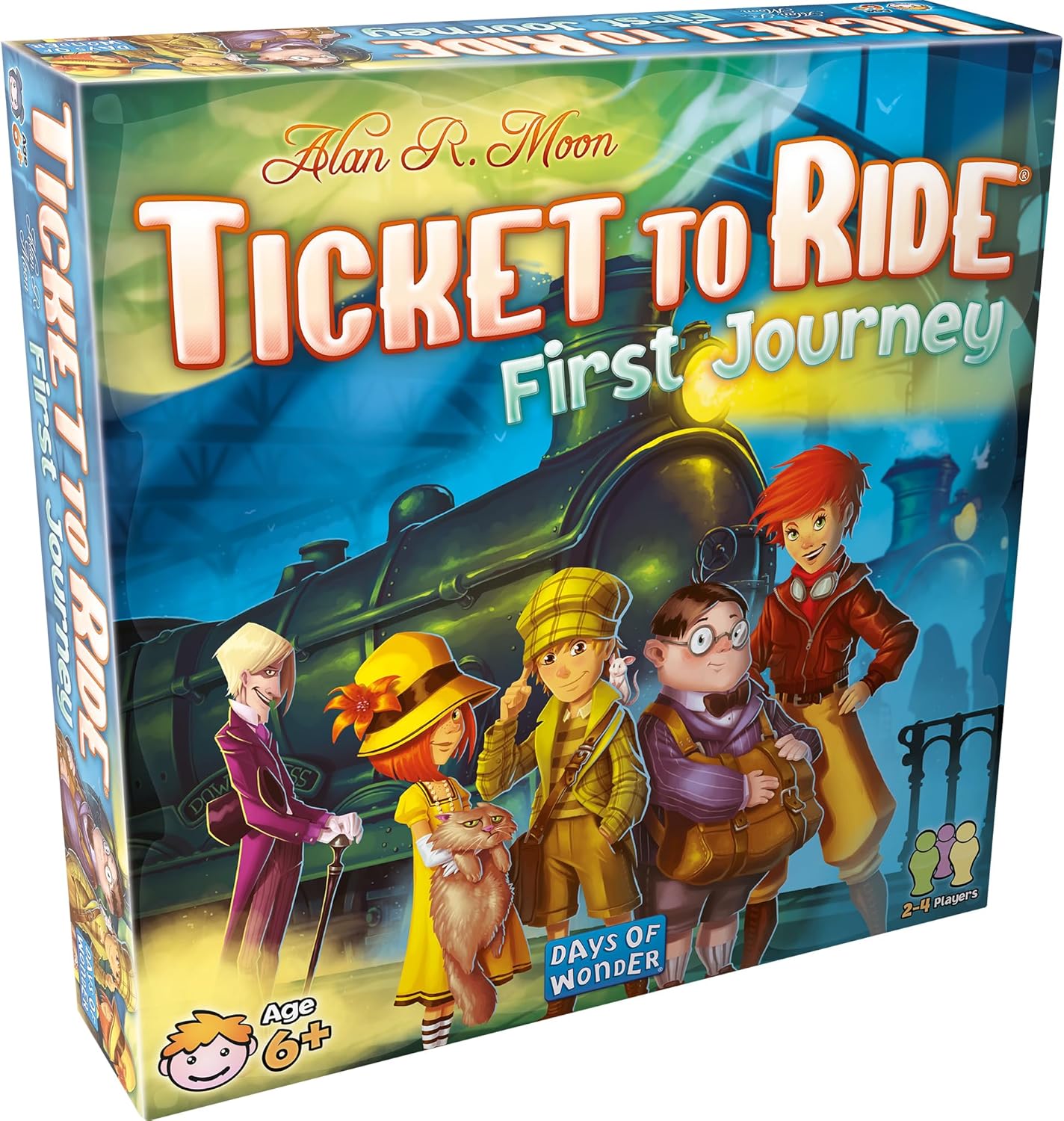 Ticket to Ride First Journey Board Game for Family Fun