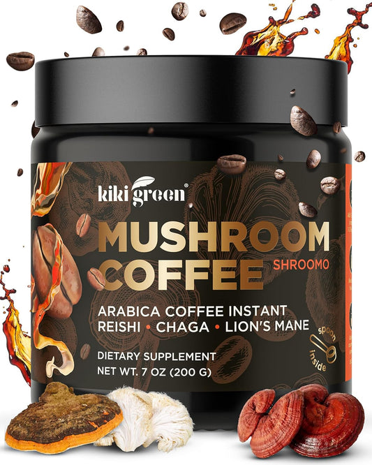 Focus & Energy Boost - KIKI Green Mushroom Coffee