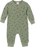 Gerber Henley Romper: Comfy Style for Baby Boys