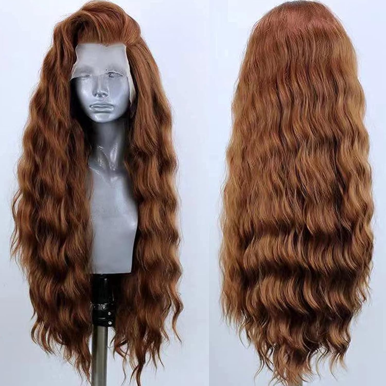 Long Lace Wig Synthetic Lace Front Wigs for Black Women 24 in
