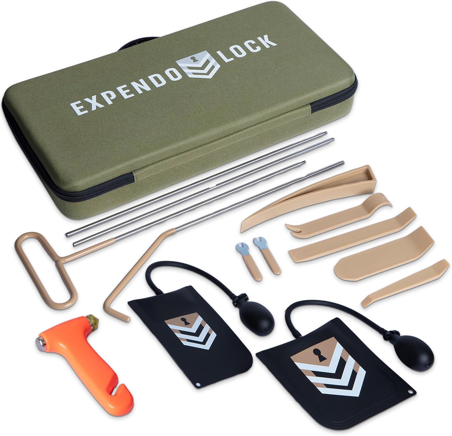 Professional Car Tool Kit with Heavy Duty Hook for Mechanics