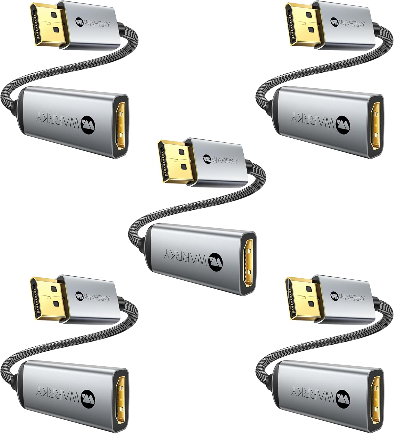 Warrky 4K DisplayPort to HDMI Adapter for Stunning Visuals