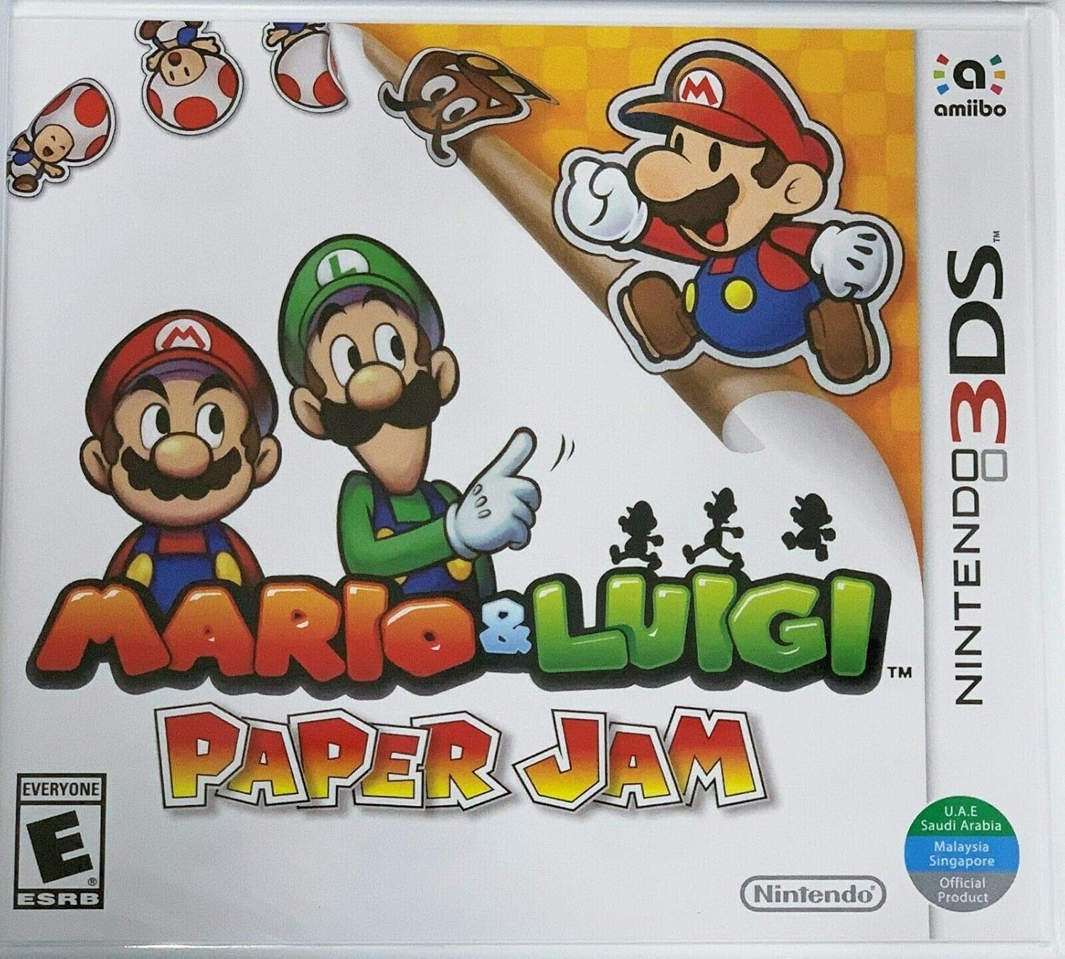 3DS Mario & Luigi Paper Jam - World Edition for Ultimate Fun