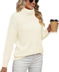 Jouica Women Chunky Oversized Turtleneck Sweater for Fall