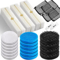 28 Pcs Filter Media Replacement Set Compatible with Fluval FX2 FX4 FX5