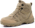 KGJIANDA Steel Toe Boots for Men - Lightweight Safety Shoes