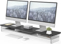 Fenge Acrylic Monitor Stand Riser 42.5in Dual Monitor Stand - Clear