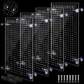 Acrylic Fish Tank Divider 4 Set 17 x 10 in - Flexible Aquarium