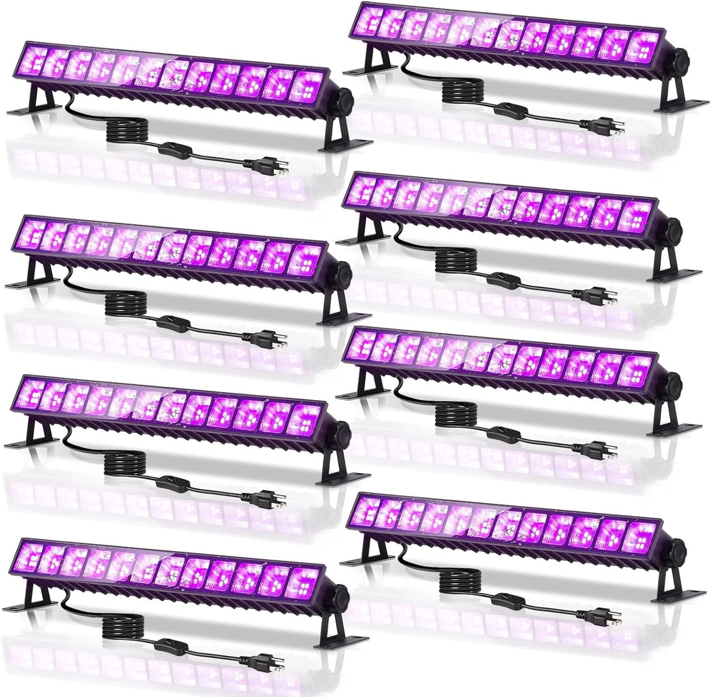 40W Waterproof Black Light Bar for Glow Parties and Events