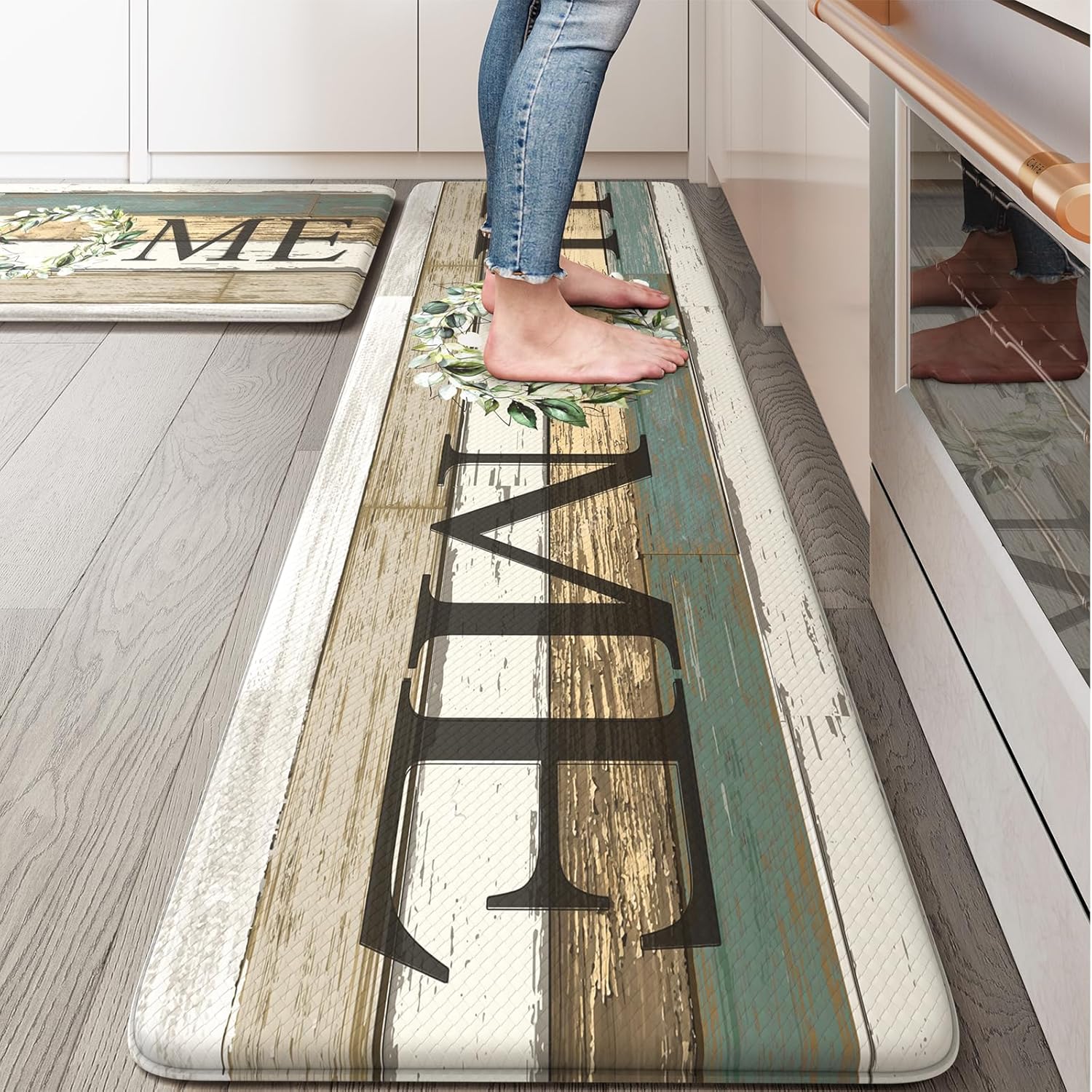 KIMODE Anti Fatigue Kitchen Mats for Comfort and Safety
