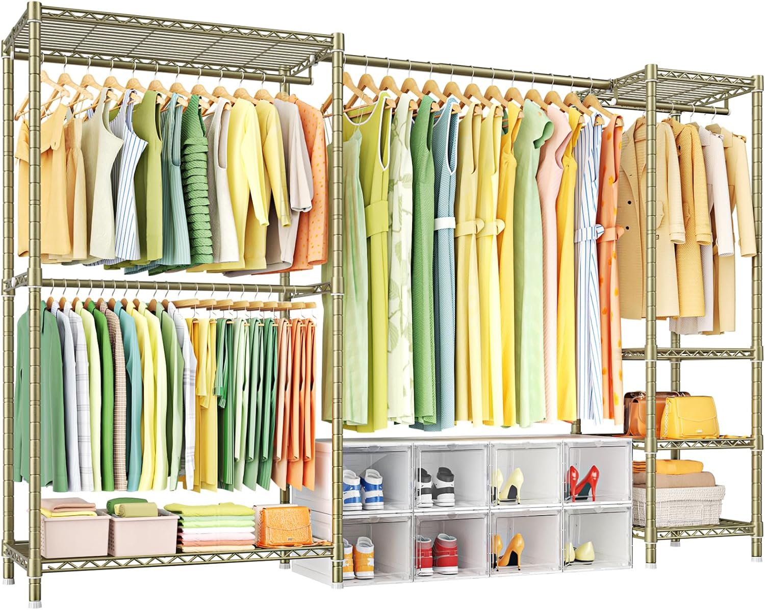 Ulif E10 Clothes Rack - Adjustable Portable Garment Organizer
