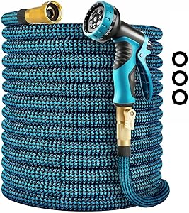 50 ft Expandable Garden Hose - Lightweight Kink Free Hose