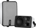 Inwa Outdoor Bluetooth Speakers Pair - Powerful 400W Weatherproof