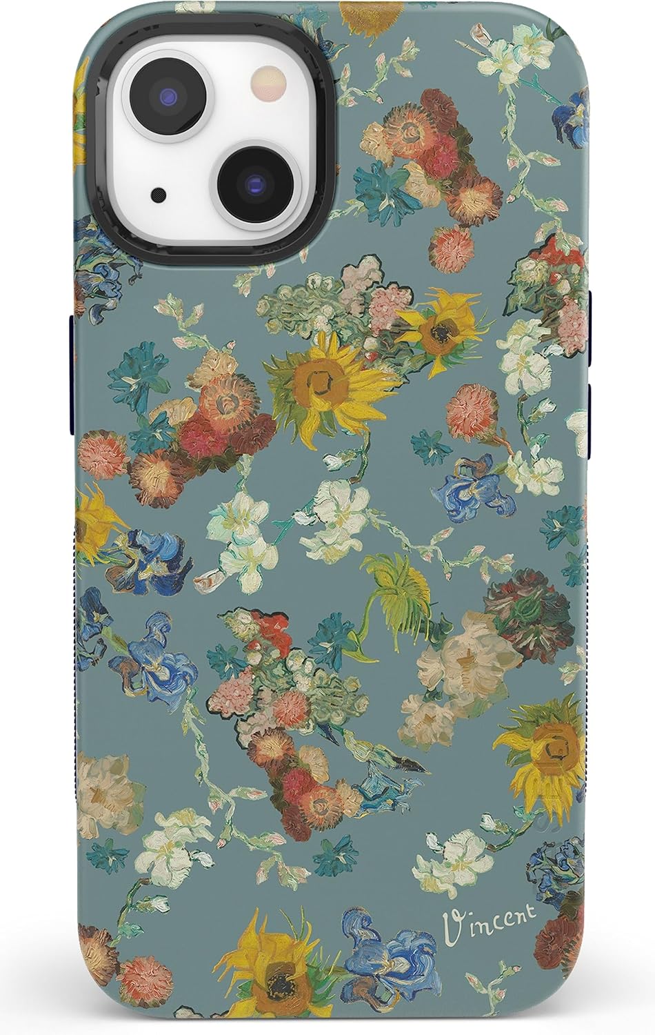 Casely iPhone 14 Case with Van Gogh's Flowers Design - Bold Protection