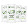 Aluminum-Free Vegan Deodorant Fresh Cucumber 4 Count - 24 Hour Odor
