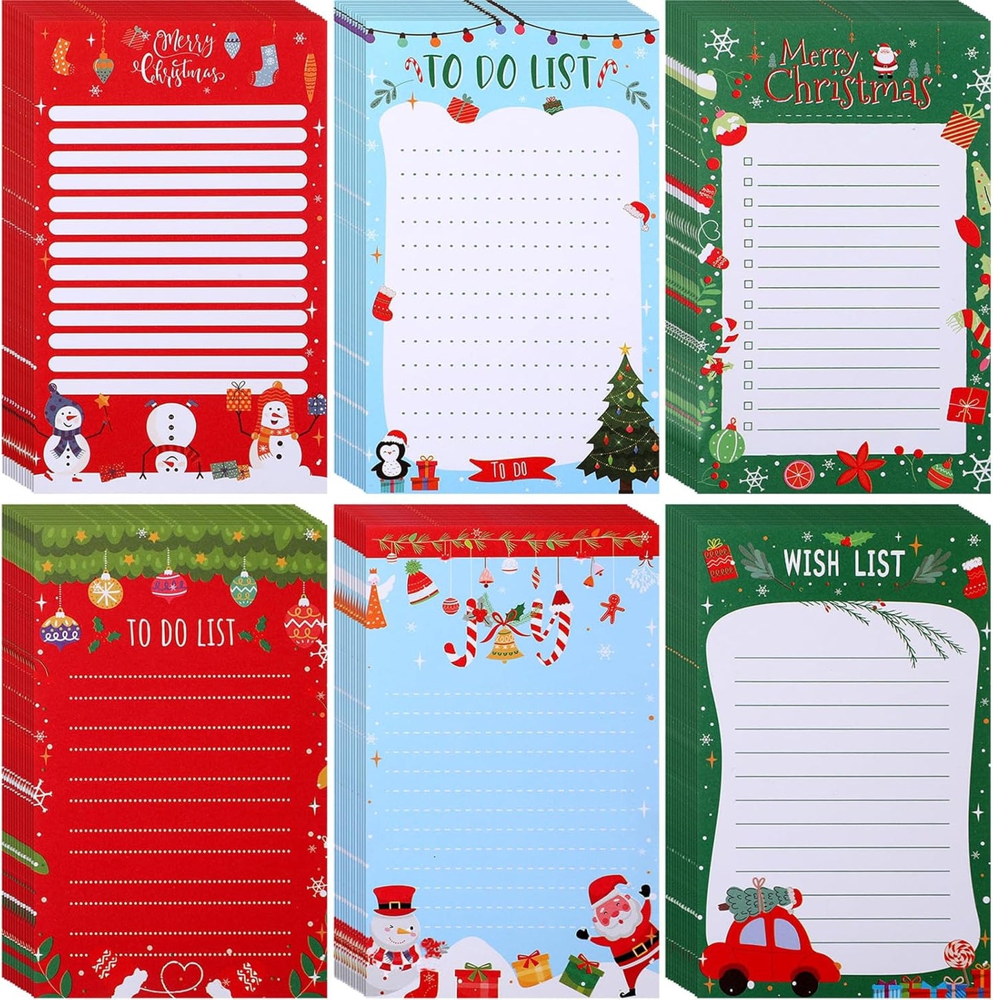 Sinmoe Daily Planner - Snowman Style, 300 Sheets