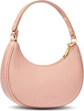 Crescent Bags For Women with RFID Protection - Sleek Pink Clutch
