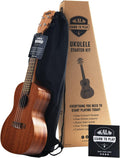Kala Learn to Play Ukulele Concert Starter Kit - Ready to Play