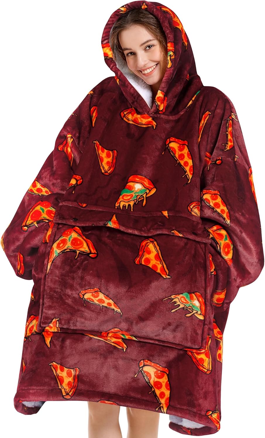 Narecte Cozy Oversized Blanket Hoodie for Adults - Perfect Gift