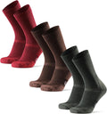 DANISH ENDURANCE Merino Wool Hiking Crew Socks - Cushioned