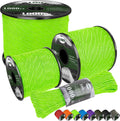 Paracord Reflective 1000lb 4mm Neon Green - Heavy Duty Survival Cord