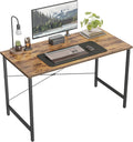Cubiker Computer Desk 47 in Small Home Office Desk - Modern Simple