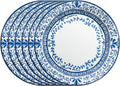 Corelle Vitrelle 6 PIECE Dinner Plates Set Portofino - Lightweight