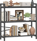Book Shelf 3 Tier Bookshelf 31.49in Width - Sturdy Storage Shelf