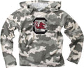 Wes and Willy Youth Camo Long Sleeve Hooded T-Shirt - Lightweight Team