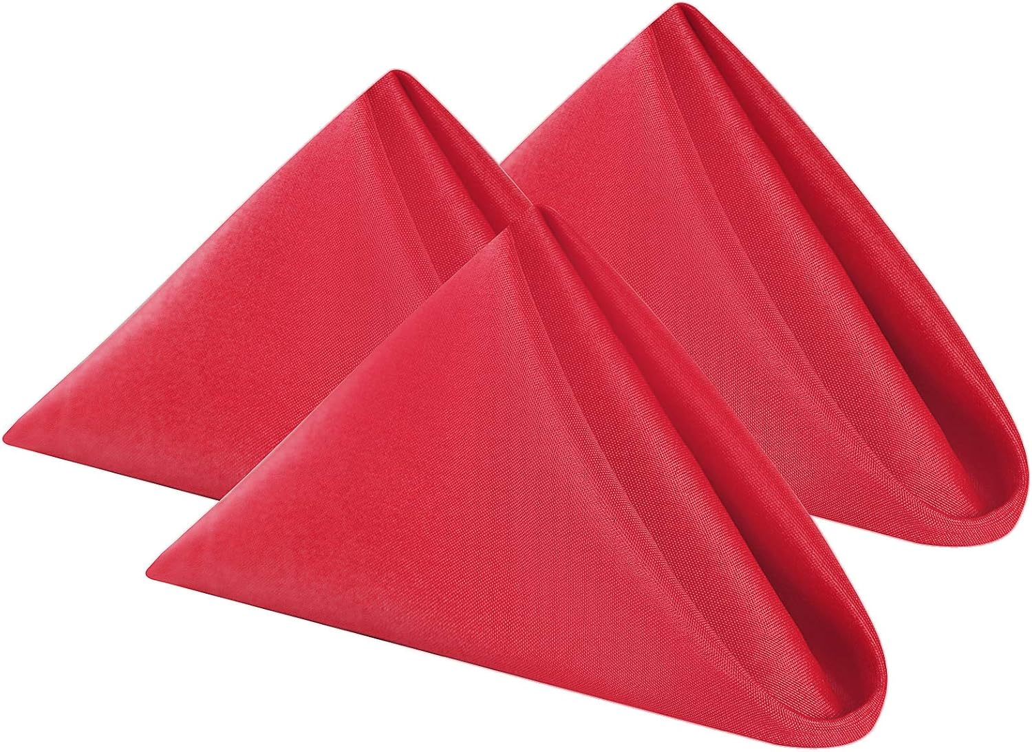 Cloth Napkins 17x17 inch Washable Polyester Dinner Napkins
